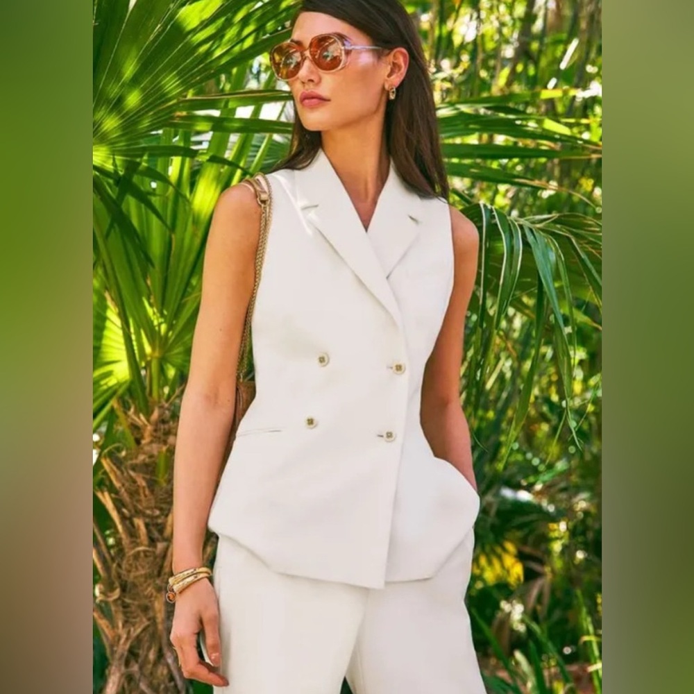 Lilly Pulitzer Eudora Vest in Coconut